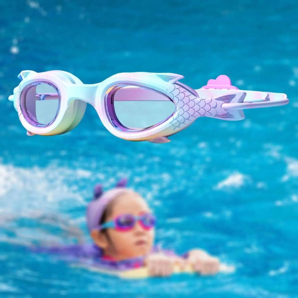 Waterproof Training Goggles Anti Fog Swim Cap Goggles Set Pool Training