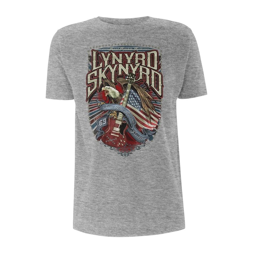 Lynyrd Skynyrd Sweet Home Alabama Grey Rock Official Mens Unisex T-Shirt 4XL