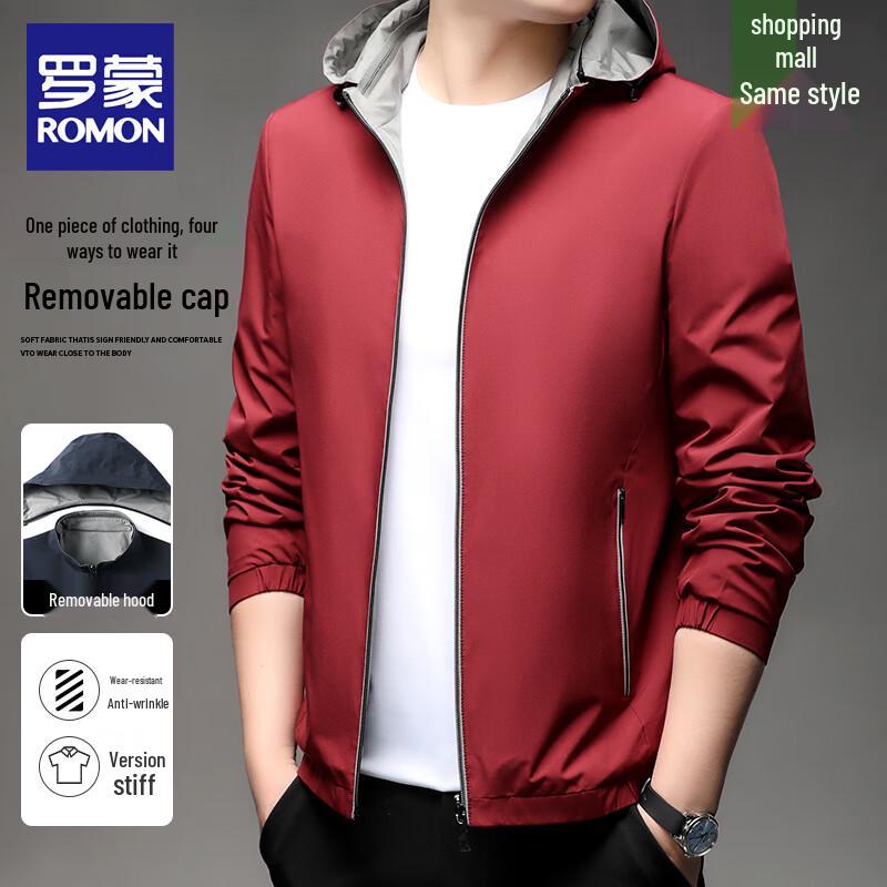 

Romon Men s Spring/Autumn Tops 3XL
