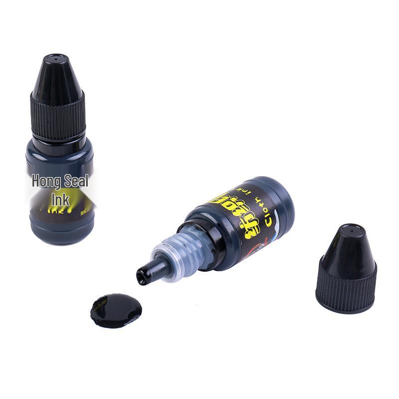 Textile Printing Ink 10ml – Ideal for Photosensitive Stamps On Fabric, Bed Sheets, and Clothing (6g)