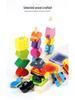 Montessori Toddler Wooden Bear Stacking Rings for Shape Recognition and Concentration Training