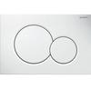 Plaque de commande Geberit Sigma 01 blanc 115770115