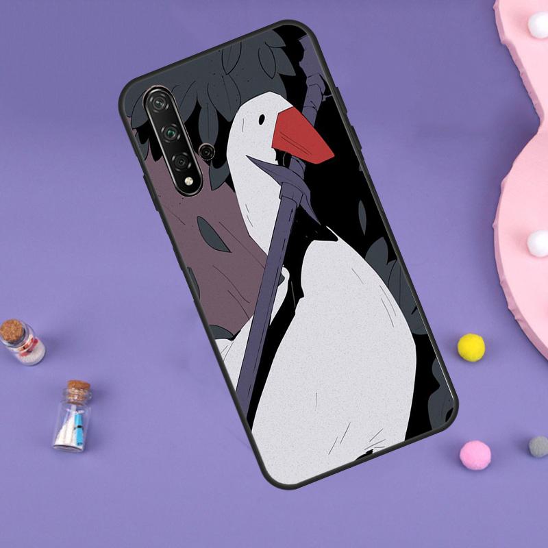 Cartoon Funny Goose For Huawei Nova 5T 9 10 SE 7i 8i 11i 12i Y60 Y61 Y70 Y72 Y73 Y90 Y91 P20 P40 P30 Lite Case