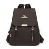 Fashionable Soft Leather Large-capacity Travel Backpack, Dual-purpose Single-shoulder Schoolbag Casually