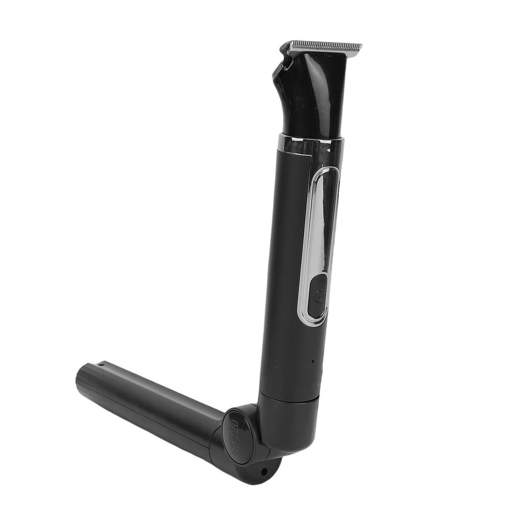 Back Trimmer for Men Telescopic Long Handle Electric Back Hair Groomer IPX6 Water Proof Grooming Kit