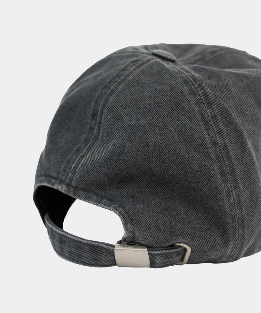 SLOWACID Washed Symbol Link Ball Cap [Charcoal]