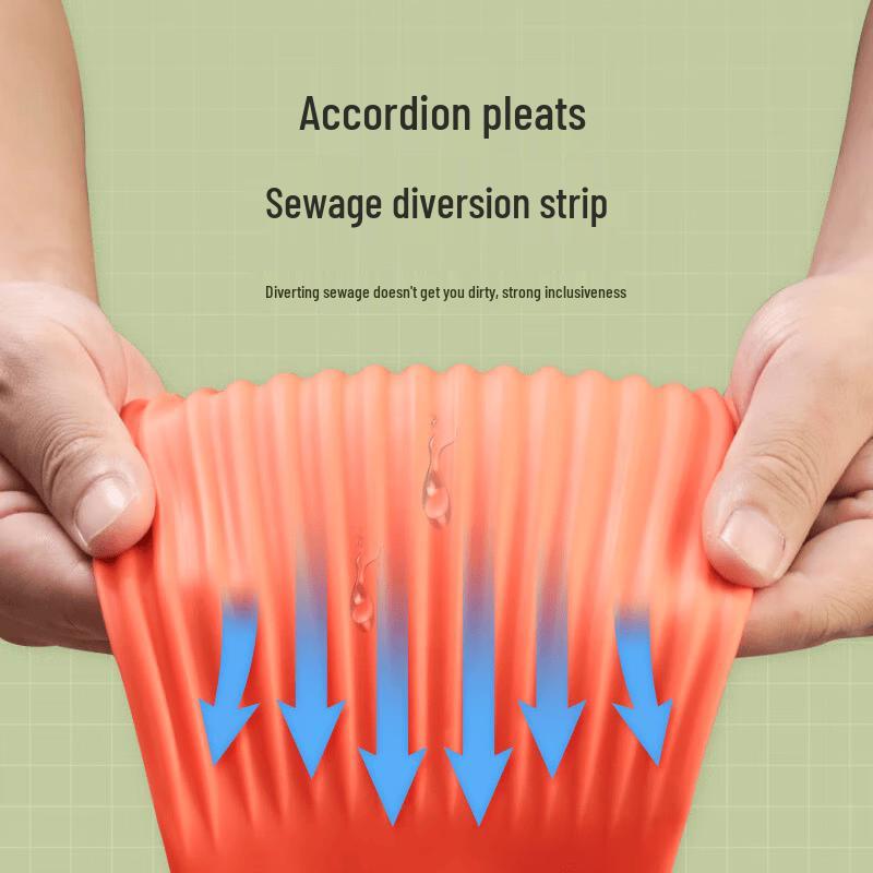 Shu Chu Extra Long Rubber Cleaning Gloves