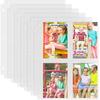 50 Pack 4 x 6 Photo Sleeves for 3 Ring Binder(300 Pictures), Heavy-Duty Archival Photo Page Protectors, Clear Picture Album Refill Pages Holds,