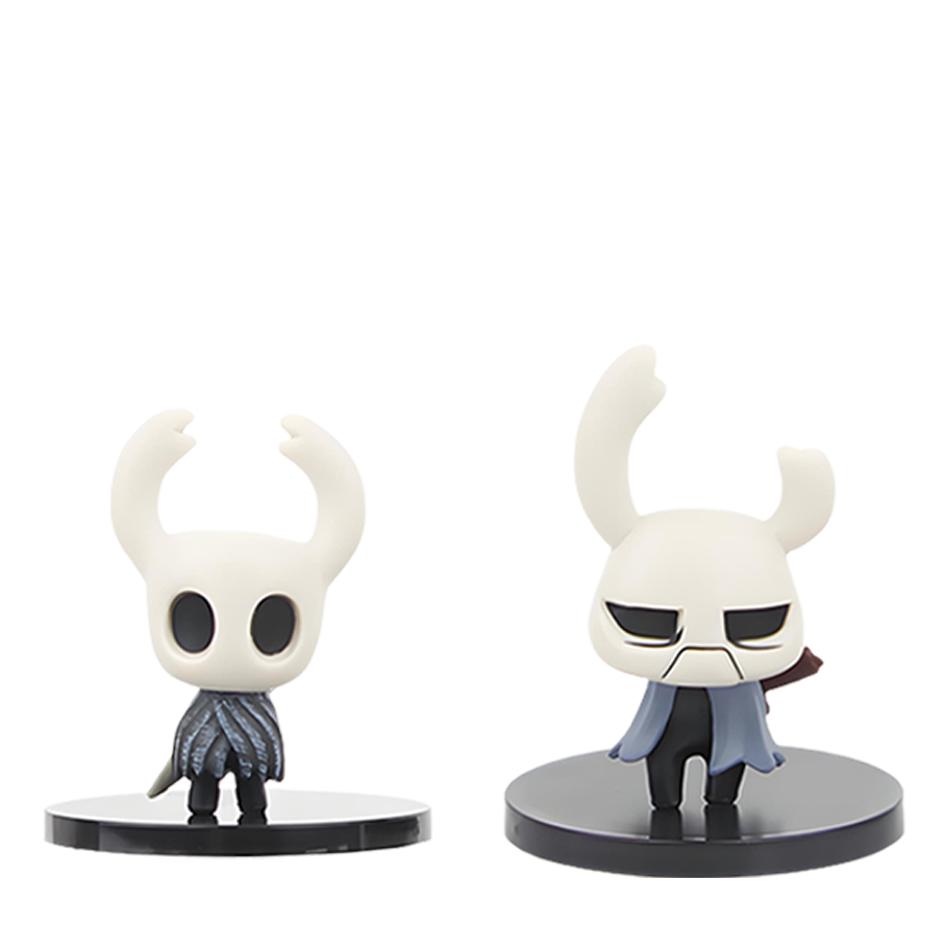 6 Stück/Set Hollow Knight Silk Song Knight Hornet Quirrel Zote Grub Figur Niedliche Spielzeuge Modellpuppe Brinquedos