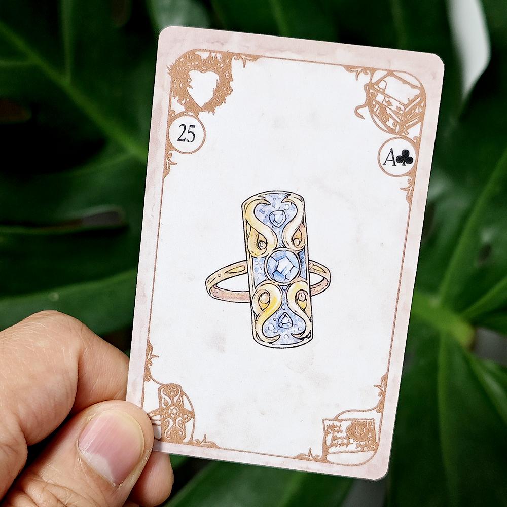 Signs of Fate Lenormand 36 Pcs Cards and 6 Extra Cards - Rana System 9*6cm
