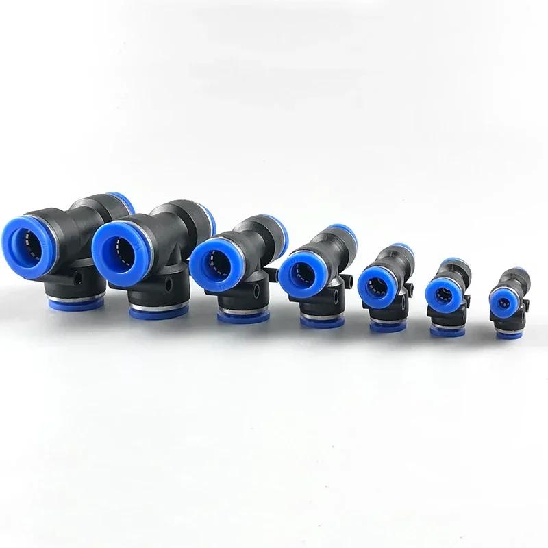 Pneumatic Fittings Quick Connector Air Hose Tube Connectors Plastic PE PEG 4mm 6mm 8mm 10mm 12mm Push Into Pluglug