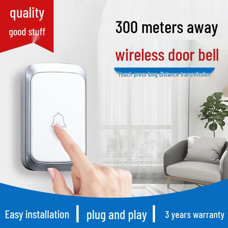 Wireless Smart Long-Range Doorbell & Elderly Pager
