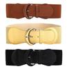 Cloth Stretchy Cummerbunds PU Wide Waist Belt Simple Female Waistband  Women