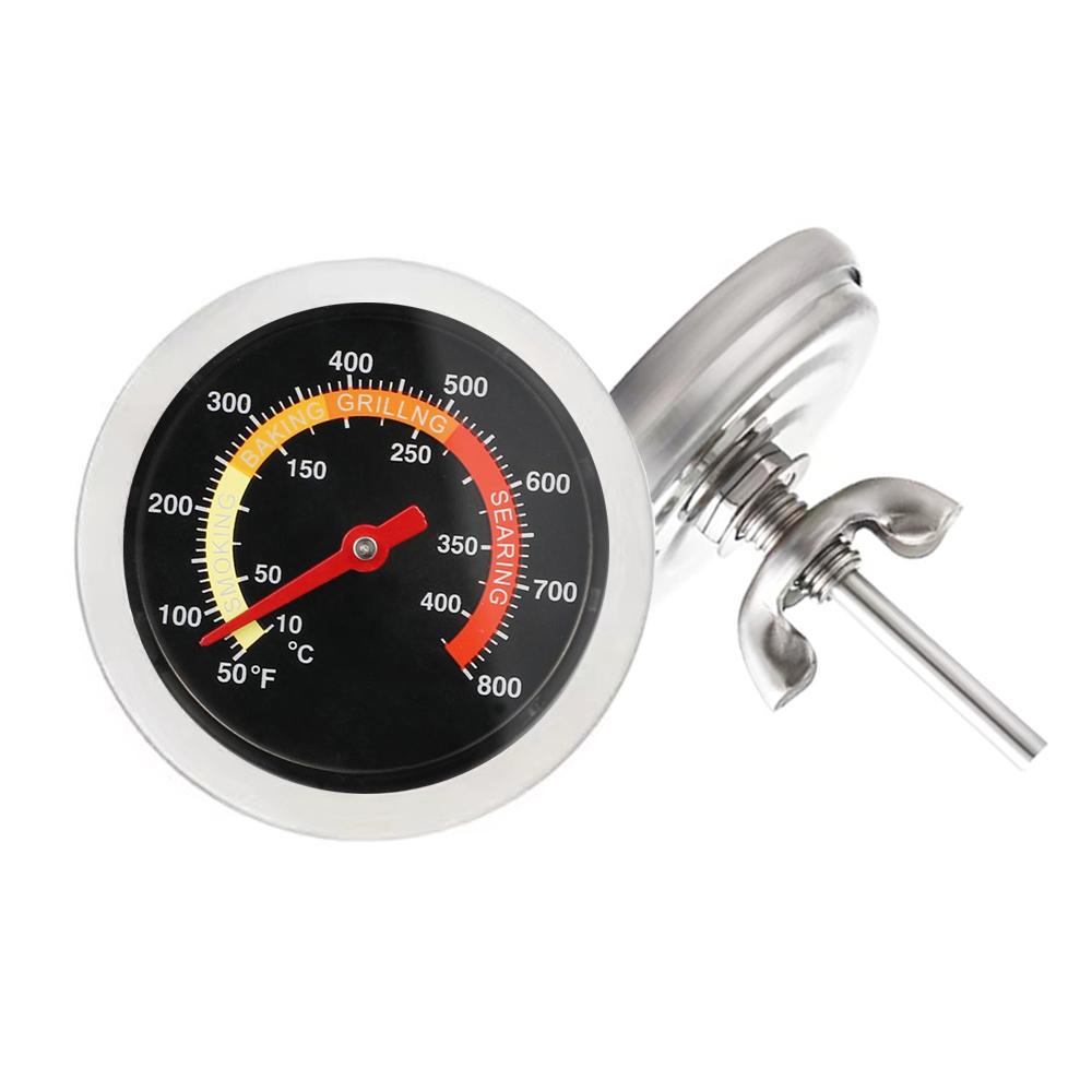 52mm 10℃-400℃ Kitchen Cooking Thermometer Meat Food Temperature Test Meter for Oven BBQ Grill with Probe Heat Barbecue 2