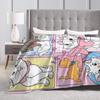 Aristocats Marie Cat Blankets Cartoon Flannel Funny Warm Throw Blankets for Bedspread  Winter,