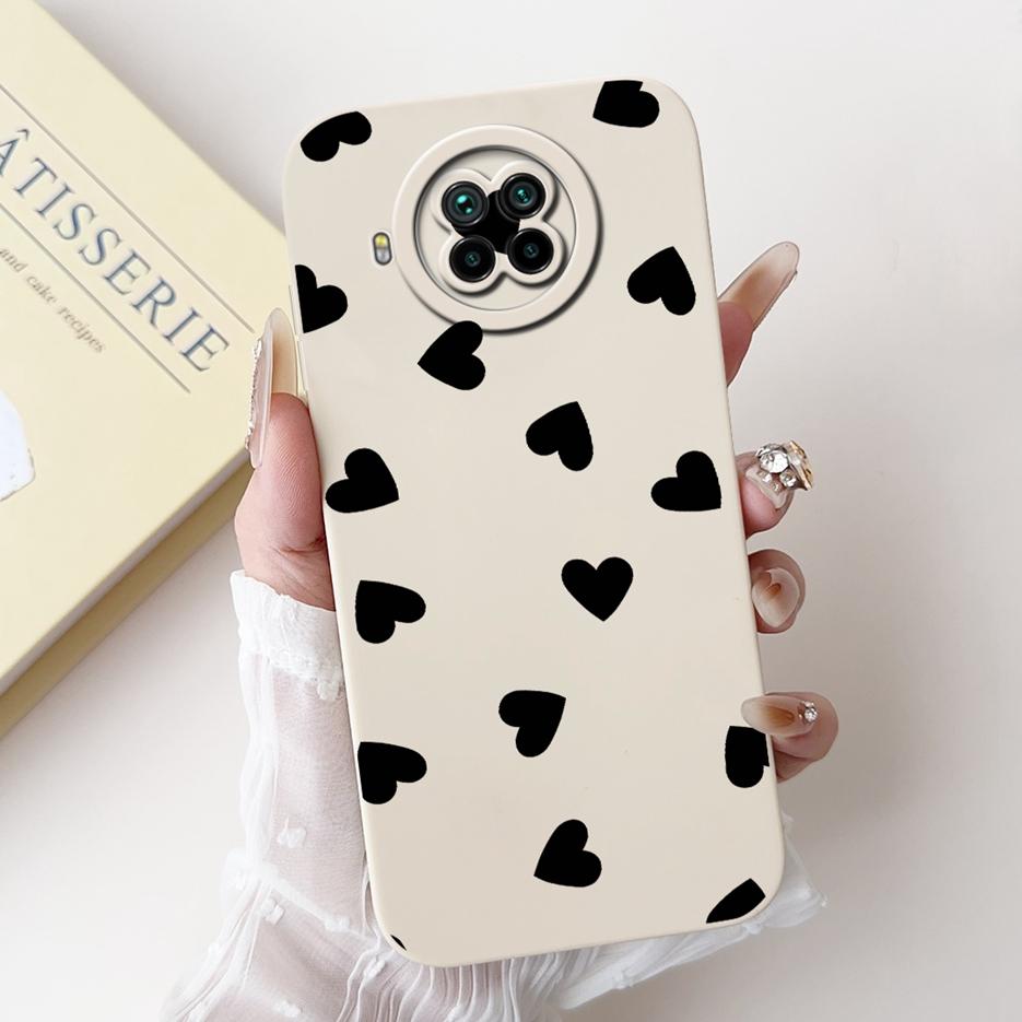 For Xiaomi Mi 10T Lite 5G Case Cute Cat Cartoon Cover Soft TPU Matte Phone Case For Xiaomi Mi 10i Mi10i 10TLite 5G Fundas Bumper