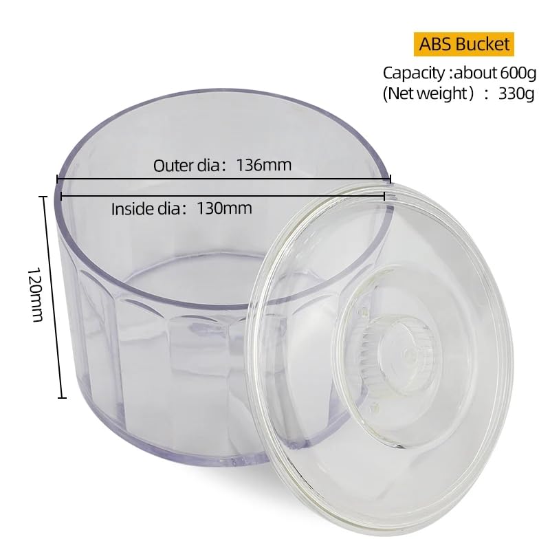 CNSTZBC Magnetic Barrel Polishing Changeable Barrel Polishing Magnetic Polishing 250W KT130 Rotary Tabletop Rust Jewelry Precious Precision Part