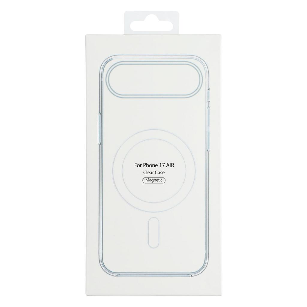For iPhone 17 Air Case Compatible with MagSafe TPU+Acrylic Clear Phone Cover