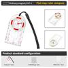 Practical Outdoor Compasses Plastic Orienteering Compasses with Scale Hiking Backpacking Compasses for Map Reading