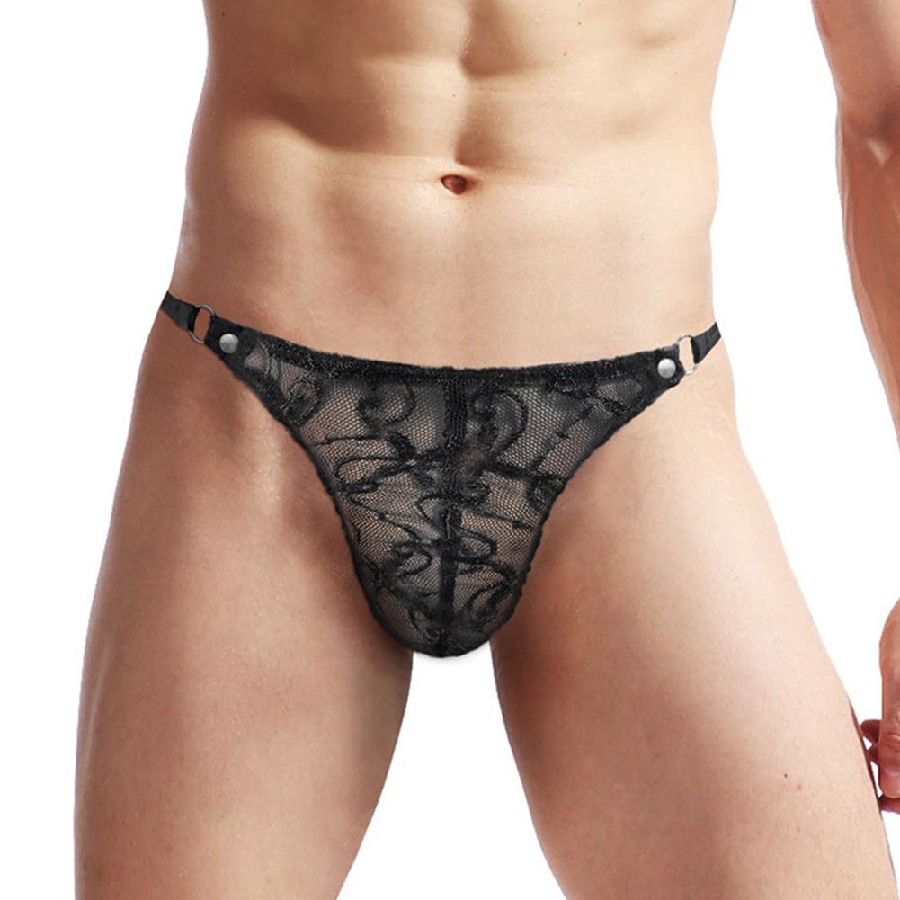 Briefs Underwear Men Enhance T-Back G-String Low Rise