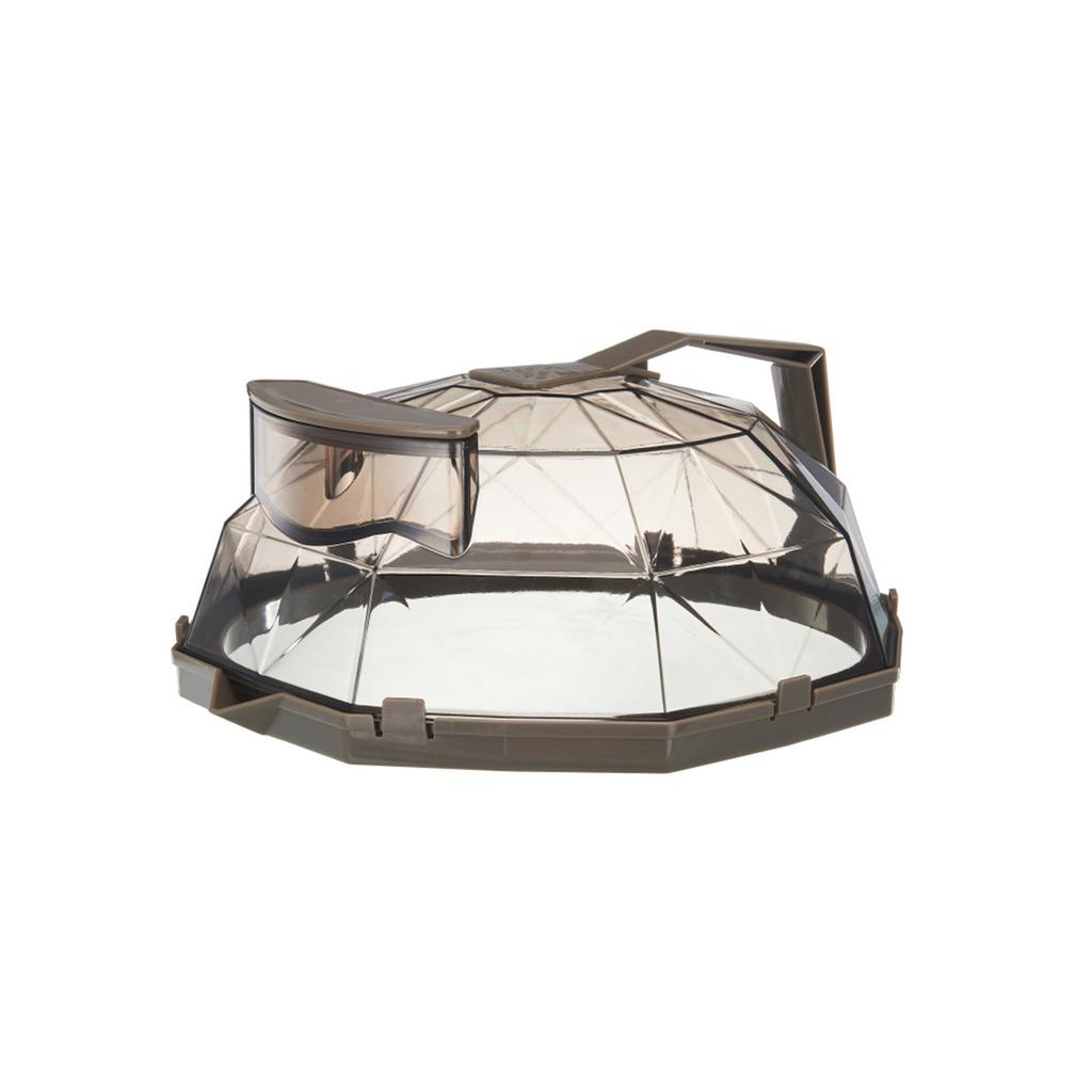 Microwave Splatter Cover with Spout - 1 Pack Steamer Lid