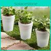 Outdoor Waterproof Solar Garden Flowerpot Light For Courtyard Decoration Balcony