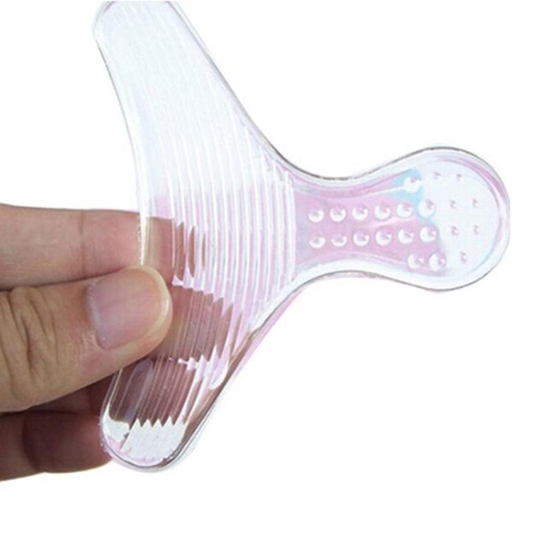 Fashion Silicone Gel High Heel Grip Shoe Insole Pad Foot Protector Cushion