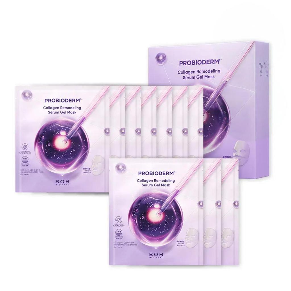 BIOHEAL BOH Probioderm Collagen Serum Gel Mask 7 Sheets Special Set 3 Sheets Firming Elasticity Care