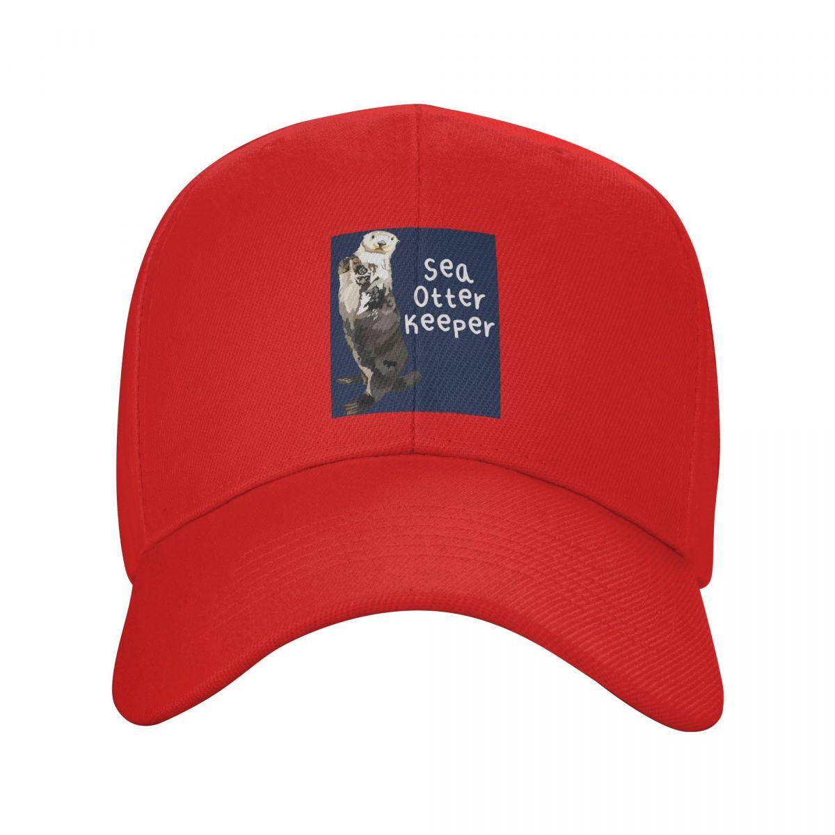

Sea Otter Wildlife Animal Cartoon Cap Fashion Casual Baseball Caps Adjustable Hat Hip Hop Summer Unisex Baseball Hats One Size