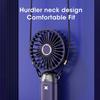 New Fan Portable Handheld Fold Office Desktop Multifunctional Folding Double Battery 3000mAh Electric Fan With Neck Lanyard