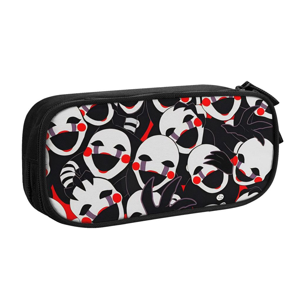 FNAF At Freddys Pencil Cases Creative Pen Bags Student Large Storage School Supplies Gift Pencilcases
