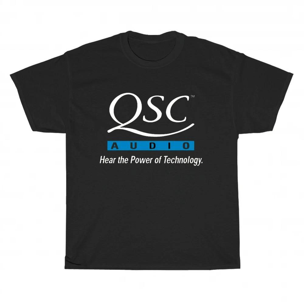 New QSC Audio Logo  Unisex T-Shirt Funny Size S to 5XL XXXXL