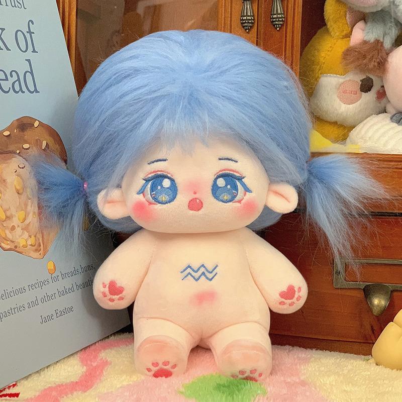 

Плюшевая игрушка Новый стиль Двенадцать знаков зодиака Хлопковая кукла Девочка 20 см Набор одежды Подарок на день рождения Кукла Кукла 20cm naked baby (with skeleton)