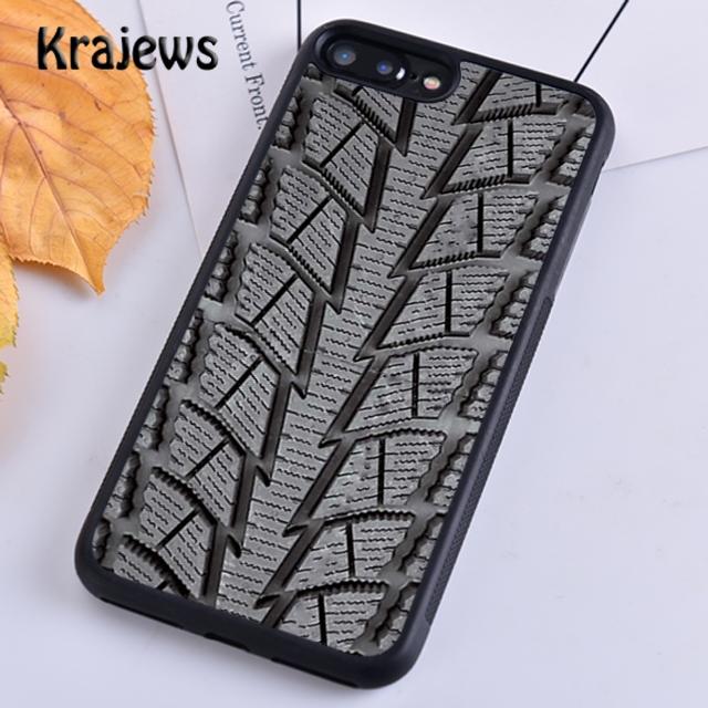 Car Tire Tyre Tread skin For iPhone 17 Air 16 Phone Case Cover 15 14 plus 12 pro max coque Shell Fundas