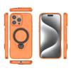 For iPhone 16 Pro Max Case with Tempered Glass WANLONFENG JH Series PC TPU Kickstand Phone Cover