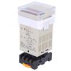 110V AC DH48S S 0.1s~99h Cycle Control Digital Display Time Relay with Base
