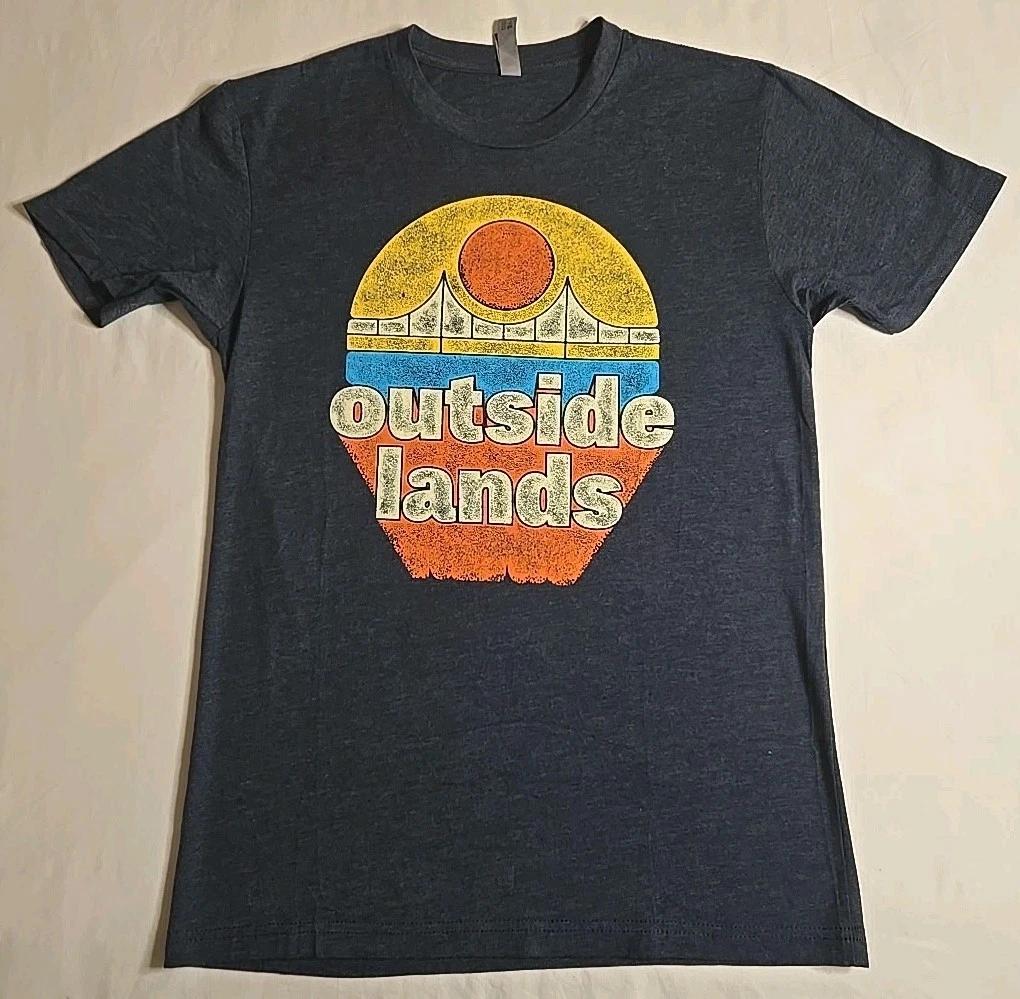 

2019 Outside Lands Concert T-Shirt Golden Gate Park Weathered Size Small S
