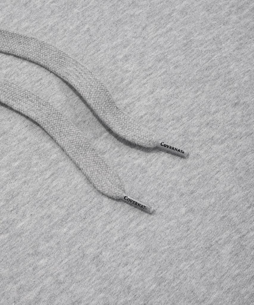 C Logo Hoodie Melange Gray