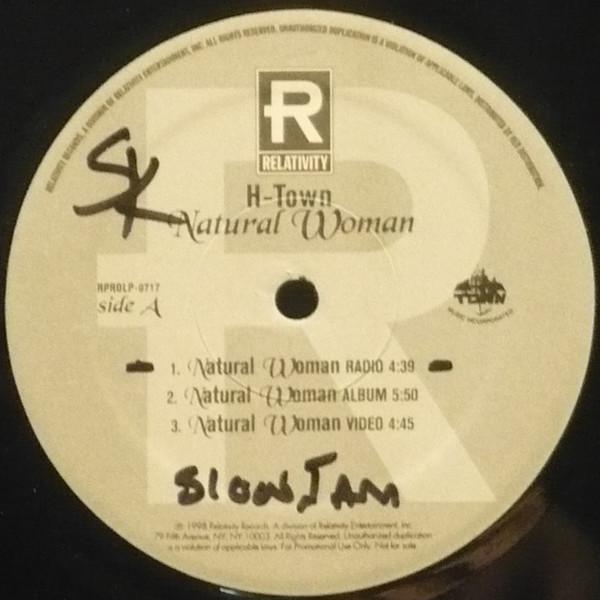 

12inch Record HTOWN Natural Woman RPROLP0717 Relativity 1998 US SoulFunk Used
