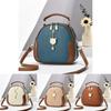 Trendy Korean Style Shell Bag For Women Stylish Cat Print Crossbody Purse