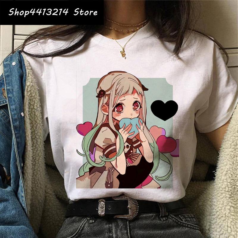 Hanako Kun T Shirt Women Japanese Anime Summer Tops Toilet Bound Funny Cartoon TShirt Harajuku Unisex Tshirt Female New