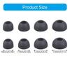 Ear Tip for 4 Earphone Replacement Ear Buds Ear Caps Earplug Eartips for Earbuds, 4Pairs