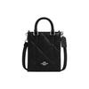 N/S 14 Solid Color Logo Diamond Quilted Lambskin And Cowhide Accordion Tote Shopping Bag Handheld Shoulder Crossbody Mini Women Tote CJ580-SVDTV