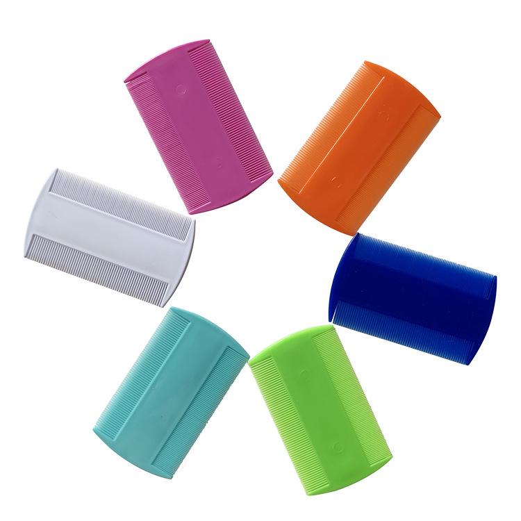 Double-Row Fine-Toothed Flea and Tick Removal Comb for Cats and Dogs