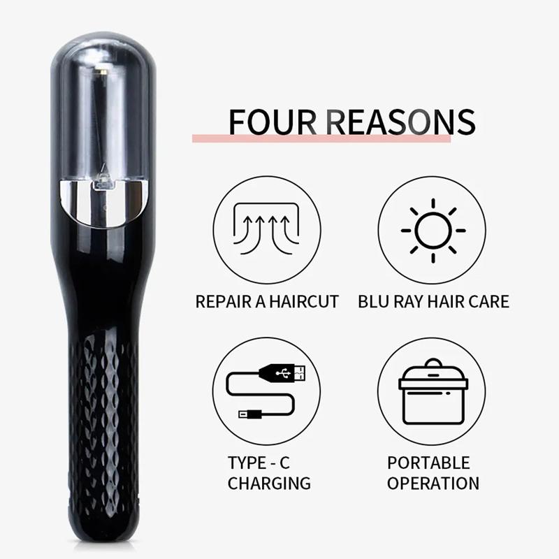 Portable Electric Hair Clipper USB Charging Split Cordless Hair Clipper Hair Clipper Cutting Wireless Hair Clipper