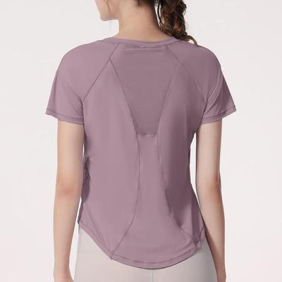 Women's Quick-Dry Running & Yoga T-Shirt - Loose Fit, Short Sleeve, Lightweight Fitness Top