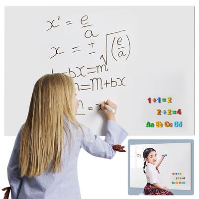 Magnetic White Board Sticker Include Marker Magnet Eraser Magnetic Dry Erase Calendar Whiteboard DIY Tools for Kid Office Home