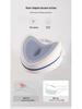 Heart-Shaped Memory Foam Knee Pillow for Office Sleep & Pregnant Women