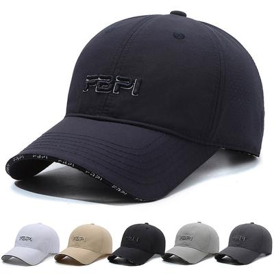 Neue FBPl bestickte Buchstaben-Baseballkappe für Männer und Frauen Outdoor-Freizeit Sonnenschutz Sonnenblende Mode vielseitig Reise