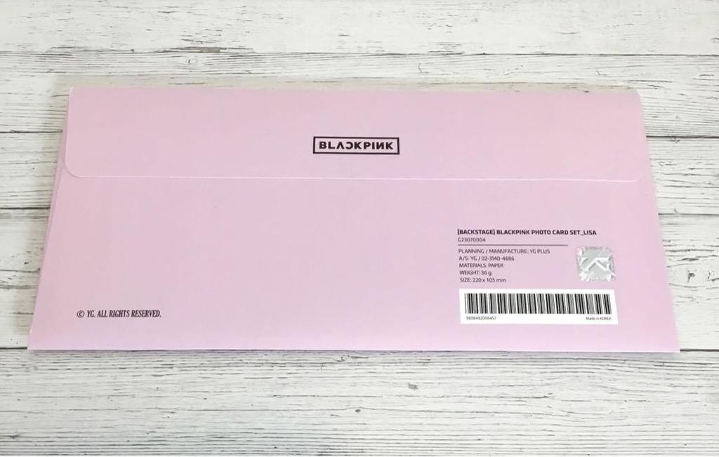 [USED] BLACK PINK Seoul Concert Final/Photo Card/Lisa